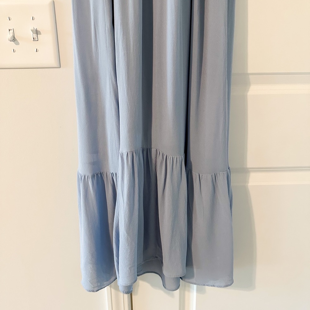 Reformation Light Blue Midi Slip Dress - Picture 6 of 8